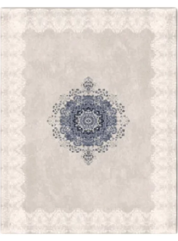 قالیچه و فرشینه سنتی و مدرن هال و پذیرایی برند رویان کدZ81 سایت خرید برو