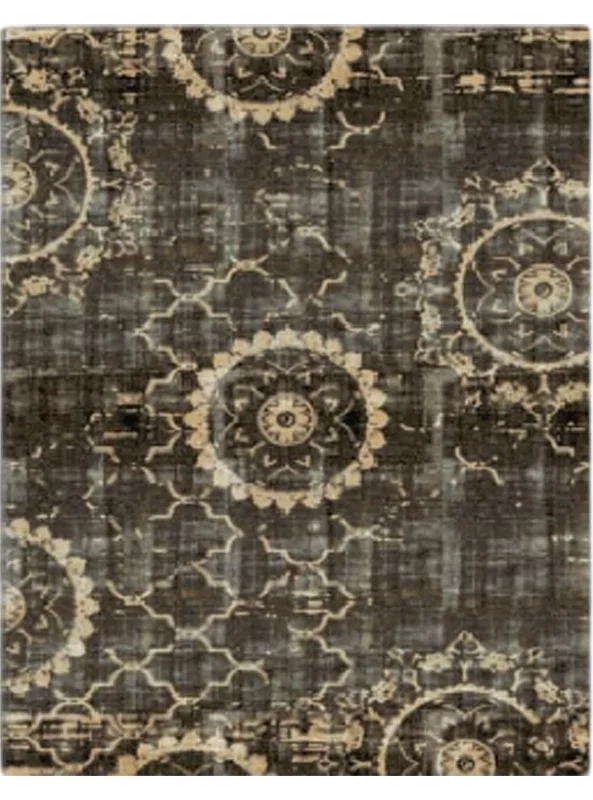 قالیچه و فرشینه سنتی و مدرن هال و پذیرایی برند رویان کدZ83 سایت خرید برو