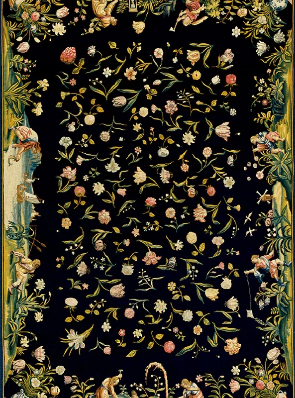 قالیچه و فرشینه سنتی و مدرن هال و پذیرایی برند رویان کدZ89 سایت خرید برو