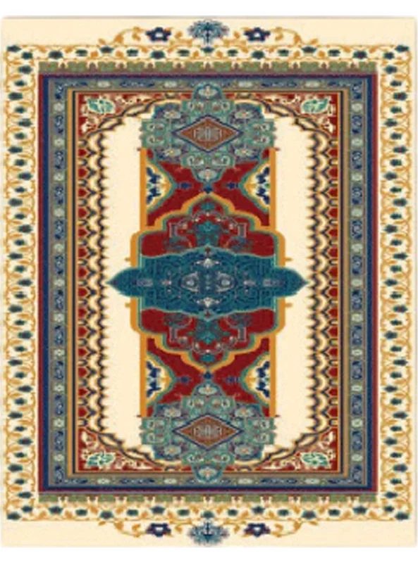 قالیچه و فرشینه سنتی و مدرن هال و پذیرایی برند رویان کدZ105 سایت خرید برو