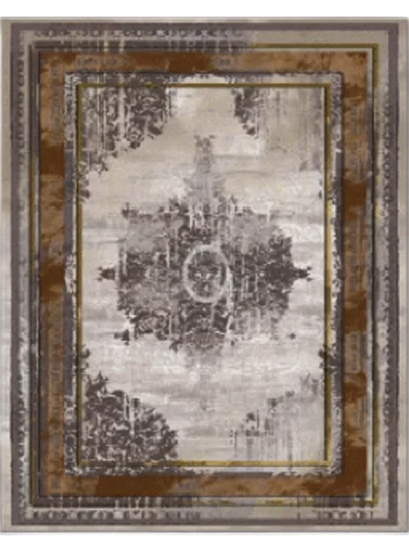 قالیچه و فرشینه سنتی و مدرن هال و پذیرایی برند رویان کدZ106 سایت خرید برو