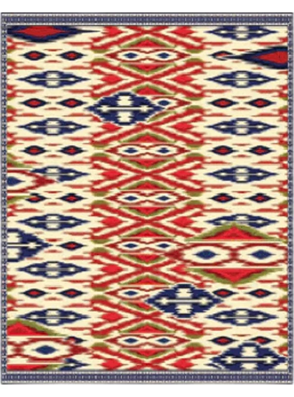 قالیچه و فرشینه سنتی و مدرن هال و پذیرایی برند رویان کدZ109 سایت خرید برو