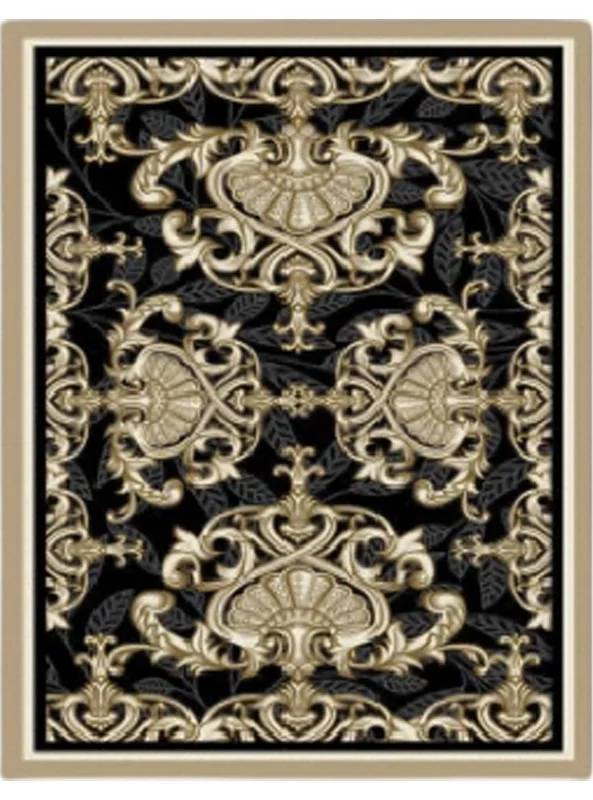 قالیچه و فرشینه سنتی و مدرن هال و پذیرایی برند رویان کدZ114 سایت خرید برو