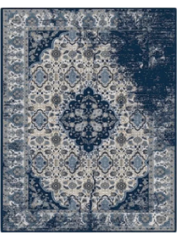 قالیچه و فرشینه سنتی و مدرن هال و پذیرایی برند رویان کدZ116 سایت خرید برو