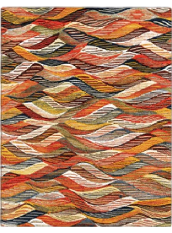 قالیچه و فرشینه سنتی و مدرن هال و پذیرایی برند رویان کدZ141 سایت خرید برو