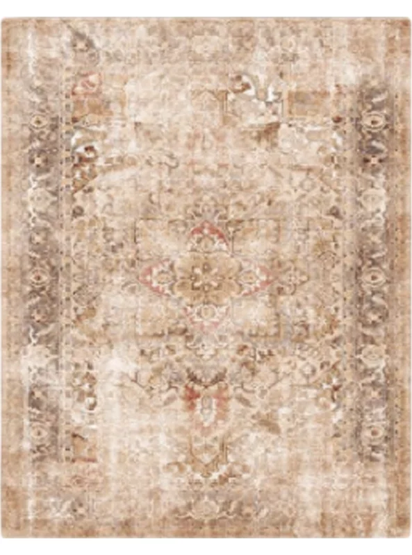 قالیچه و فرشینه سنتی و مدرن هال و پذیرایی برند رویان کدZ147 سایت خرید برو