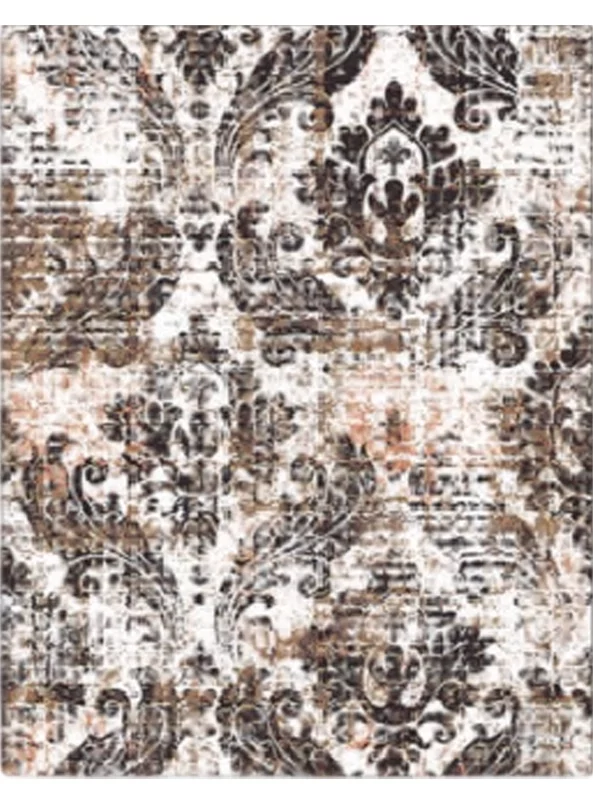 قالیچه و فرشینه سنتی و مدرن هال و پذیرایی برند رویان کدZ152 سایت خرید برو