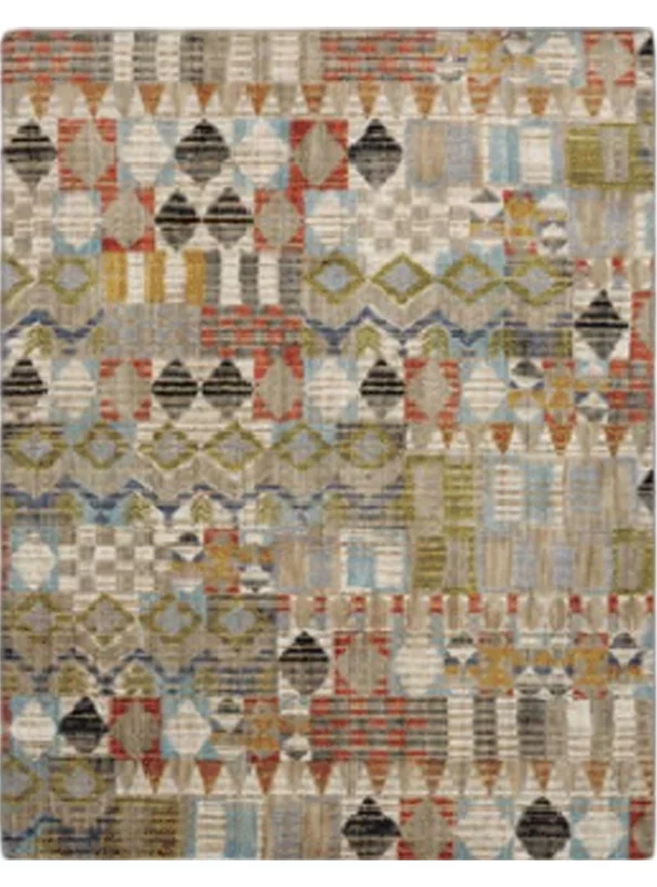 قالیچه و فرشینه سنتی و مدرن هال و پذیرایی برند رویان کدZ155 سایت خرید برو