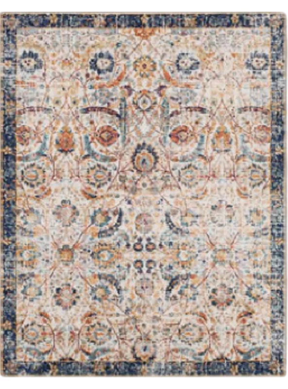 قالیچه و فرشینه سنتی و مدرن هال و پذیرایی برند رویان کدZ158 سایت خرید برو