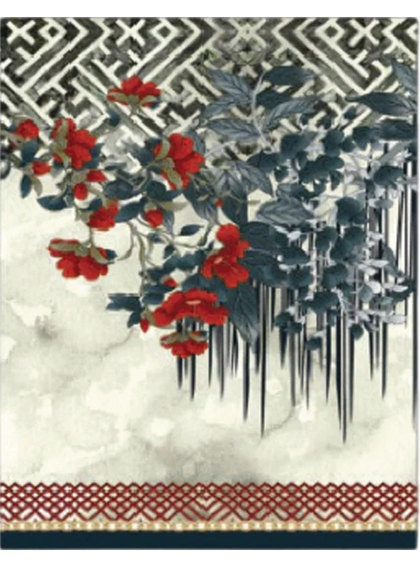 قالیچه و فرشینه سنتی و مدرن هال و پذیرایی برند رویان کدZ160 سایت خرید برو