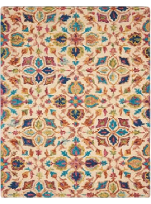 قالیچه و فرشینه سنتی و مدرن هال و پذیرایی برند رویان کدZ167 سایت خرید برو