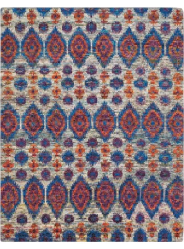 قالیچه و فرشینه سنتی و مدرن هال و پذیرایی برند رویان کدZ168 سایت خرید برو