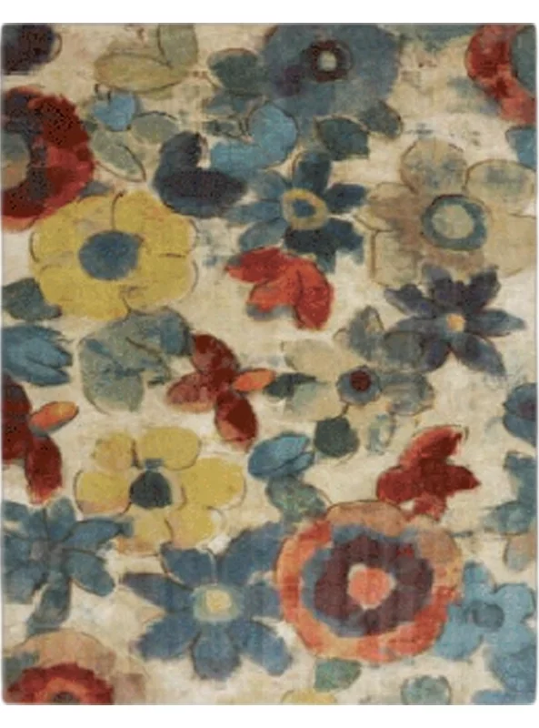 قالیچه و فرشینه سنتی و مدرن هال و پذیرایی برند رویان کدZ169 سایت خرید برو