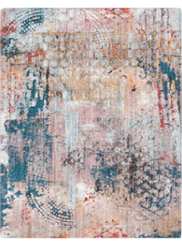 قالیچه و فرشینه سنتی و مدرن هال و پذیرایی برند رویان کدZ171 سایت خرید برو