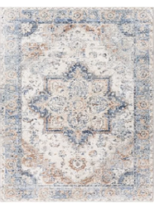 قالیچه و فرشینه سنتی و مدرن هال و پذیرایی برند رویان کدZ179 سایت خرید برو