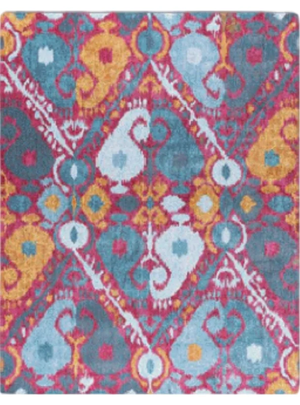 قالیچه و فرشینه سنتی و مدرن هال و پذیرایی برند رویان کدZ195 سایت خرید برو