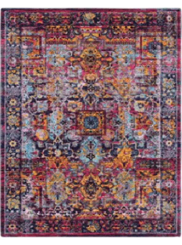 قالیچه و فرشینه سنتی و مدرن هال و پذیرایی برند رویان کدZ201 سایت خرید برو