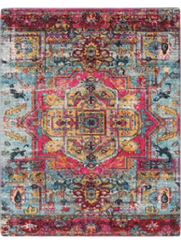 قالیچه و فرشینه سنتی و مدرن هال و پذیرایی برند رویان کدZ205 سایت خرید برو