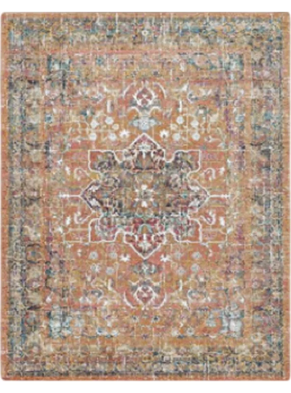 قالیچه و فرشینه سنتی و مدرن هال و پذیرایی برند رویان کدZ209 سایت خرید برو