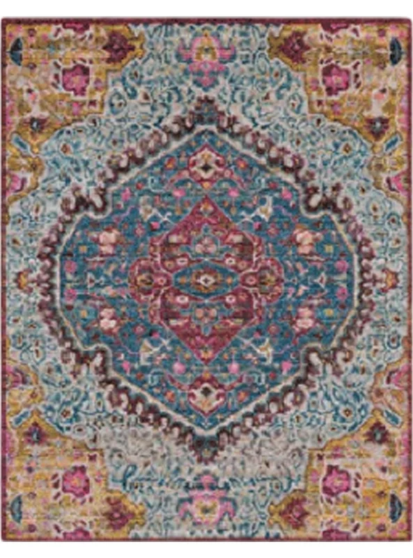 قالیچه و فرشینه سنتی و مدرن هال و پذیرایی برند رویان کدZ211 سایت خرید برو