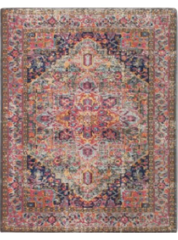 قالیچه و فرشینه سنتی و مدرن هال و پذیرایی برند رویان کدZ212 سایت خرید برو