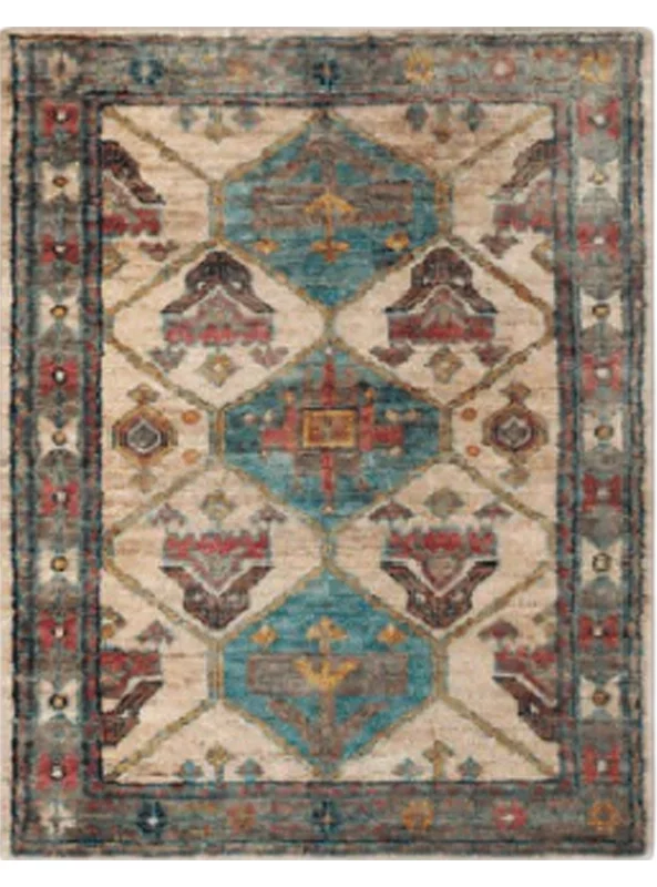 قالیچه و فرشینه سنتی و مدرن هال و پذیرایی برند رویان کدZ216 سایت خرید برو