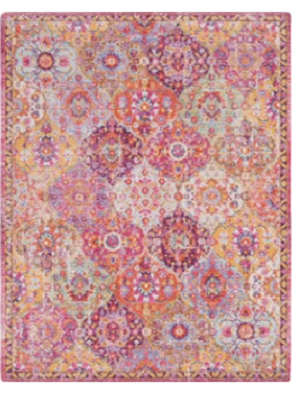 قالیچه و فرشینه سنتی و مدرن هال و پذیرایی برند رویان کدZ228 سایت خرید برو