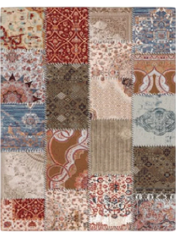 قالیچه و فرشینه سنتی و مدرن هال و پذیرایی برند رویان کدZ233 سایت خرید برو