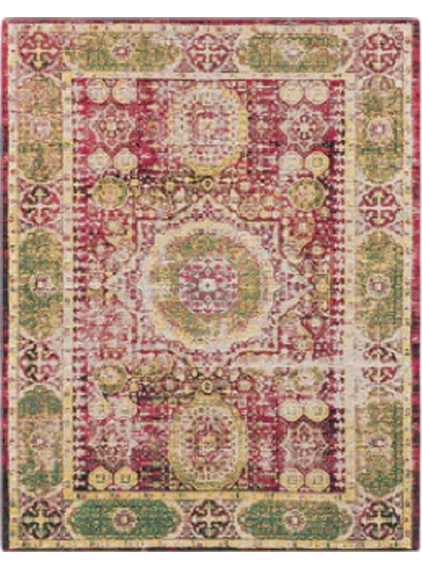 قالیچه و فرشینه سنتی و مدرن هال و پذیرایی برند رویان کدZ241 سایت خرید برو