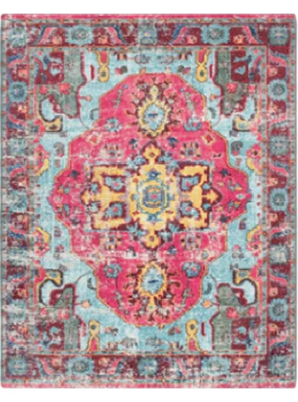 قالیچه و فرشینه سنتی و مدرن هال و پذیرایی برند رویان کدZ250 سایت خرید برو