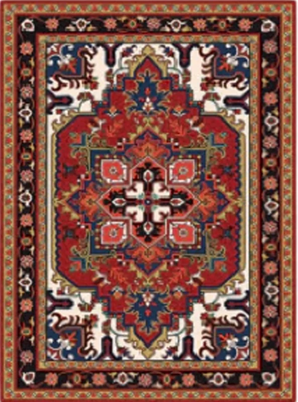 قالیچه و فرشینه سنتی و مدرن هال و پذیرایی برند رویان کدZ253 سایت خرید برو