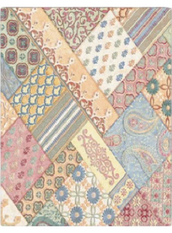 قالیچه و فرشینه سنتی و مدرن هال و پذیرایی برند رویان کدZ255 سایت خرید برو