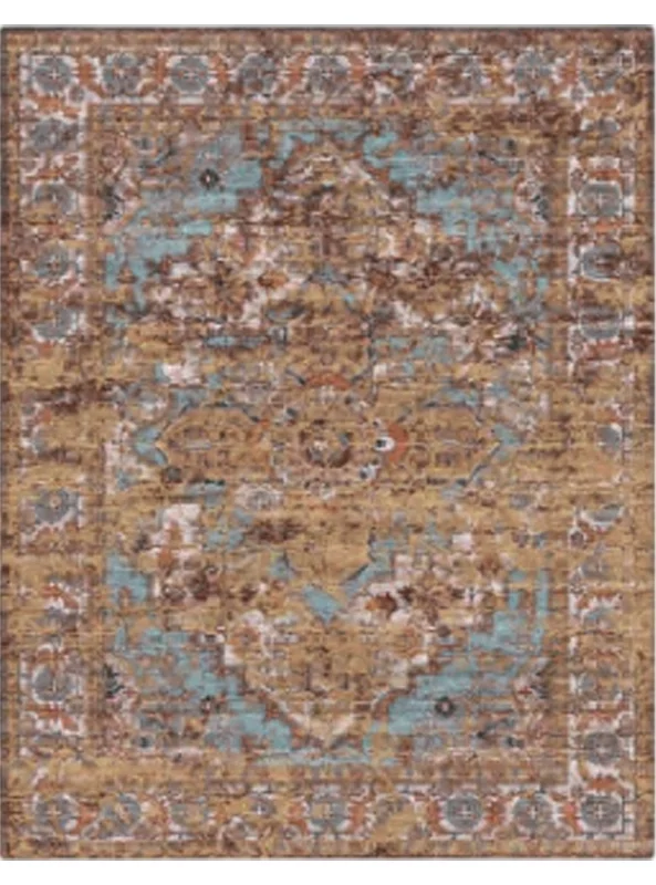 قالیچه و فرشینه سنتی و مدرن هال و پذیرایی برند رویان کدZ259 سایت خرید برو