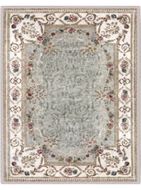 قالیچه و فرشینه سنتی و مدرن هال و پذیرایی برند رویان کدZ267 سایت خرید برو