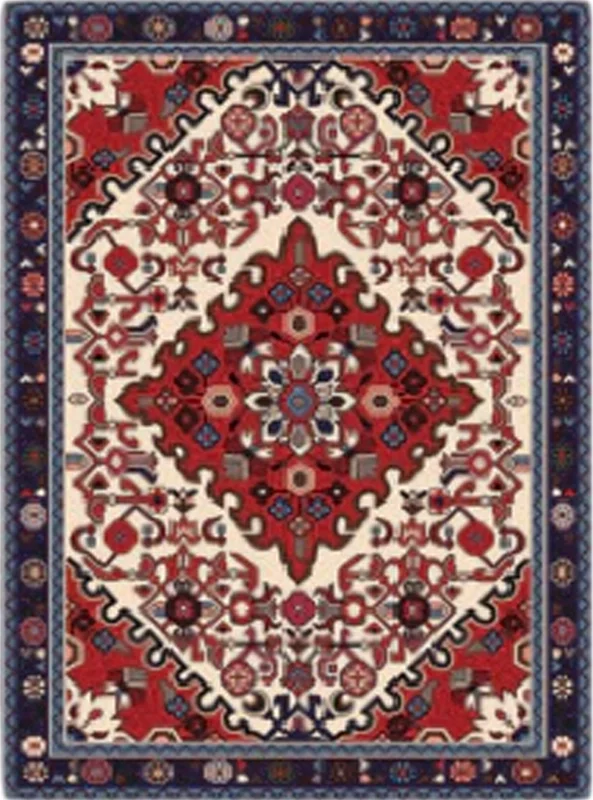 قالیچه و فرشینه سنتی و مدرن هال و پذیرایی برند رویان کدZ275 سایت خرید برو