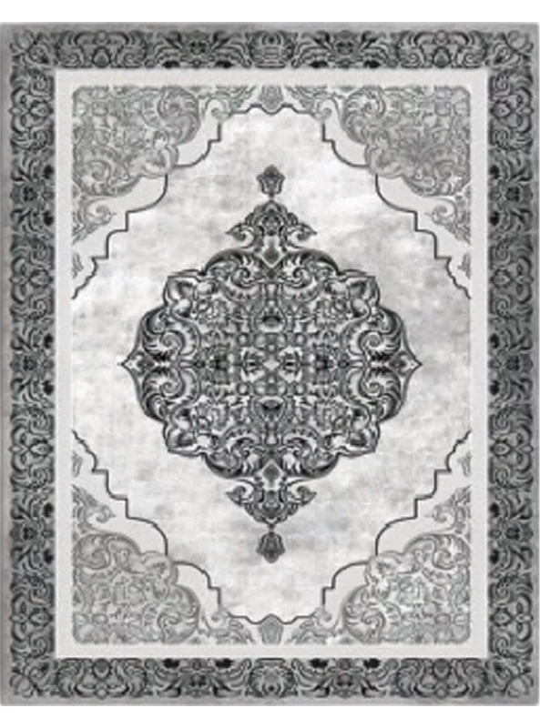 قالیچه و فرشینه سنتی و مدرن هال و پذیرایی برند رویان کدZ292 سایت خرید برو