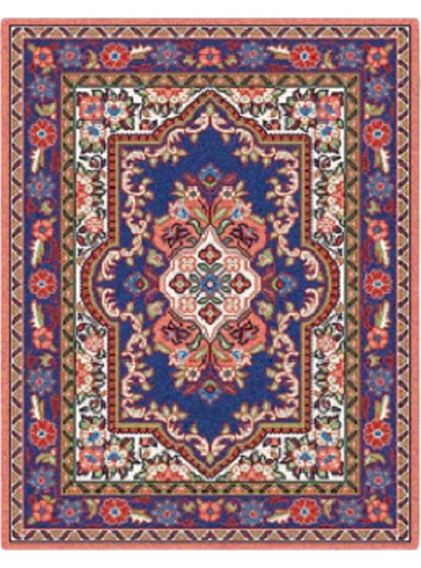 قالیچه و فرشینه سنتی و مدرن هال و پذیرایی برند رویان کدZ296 سایت خرید برو