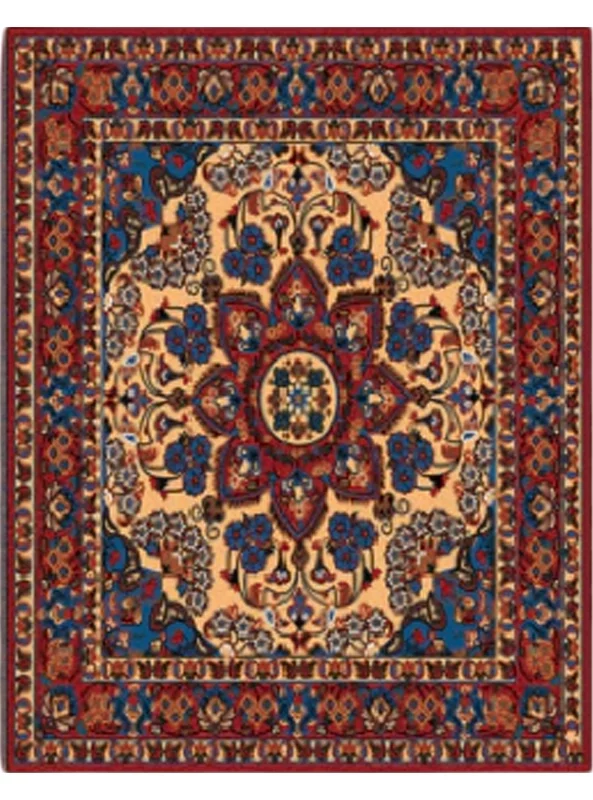 قالیچه و فرشینه سنتی و مدرن هال و پذیرایی برند رویان کدZ298 سایت خرید برو