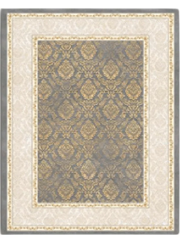 قالیچه و فرشینه سنتی و مدرن هال و پذیرایی برند رویان کدZ299 سایت خرید برو