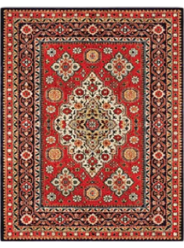 قالیچه و فرشینه سنتی و مدرن هال و پذیرایی برند رویان کدZ314 سایت خرید برو