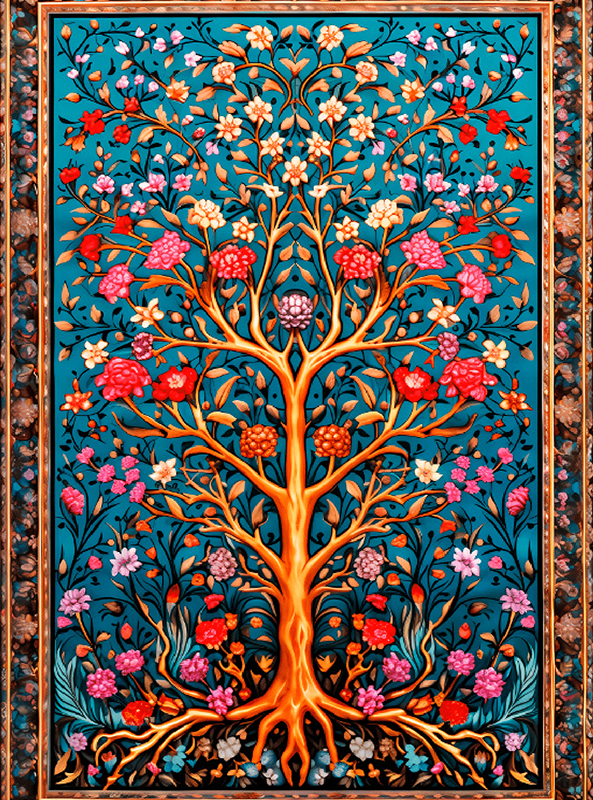 قالیچه و فرشینه سنتی و مدرن هال و پذیرایی برند رویان کدZ324 سایت خرید برو