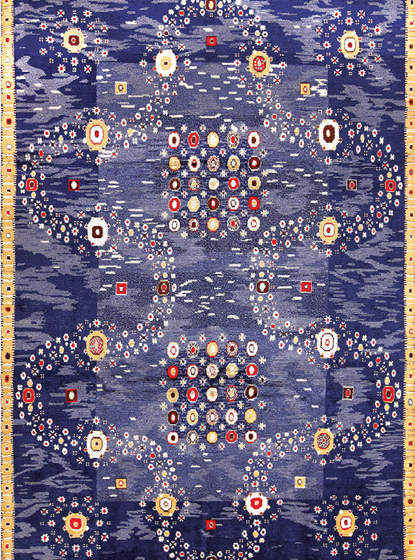 قالیچه و فرشینه سنتی و مدرن هال و پذیرایی برند رویان کدZ343 سایت خرید برو