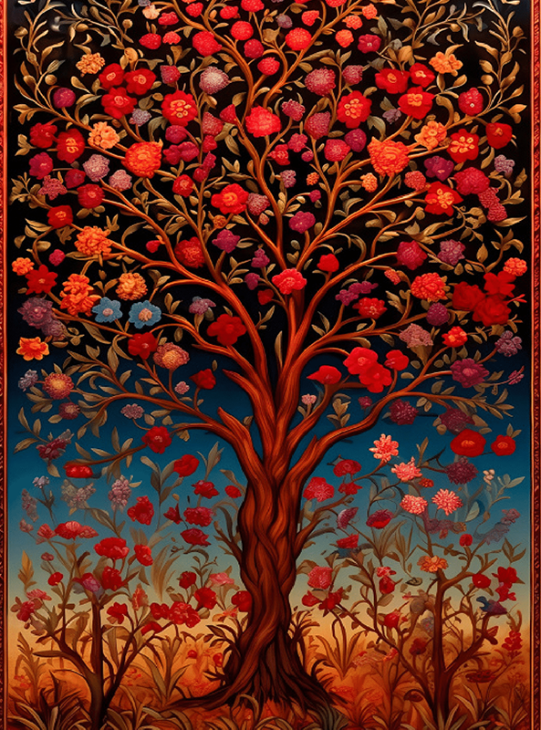 قالیچه و فرشینه سنتی و مدرن هال و پذیرایی برند رویان کدZ358 سایت خرید برو