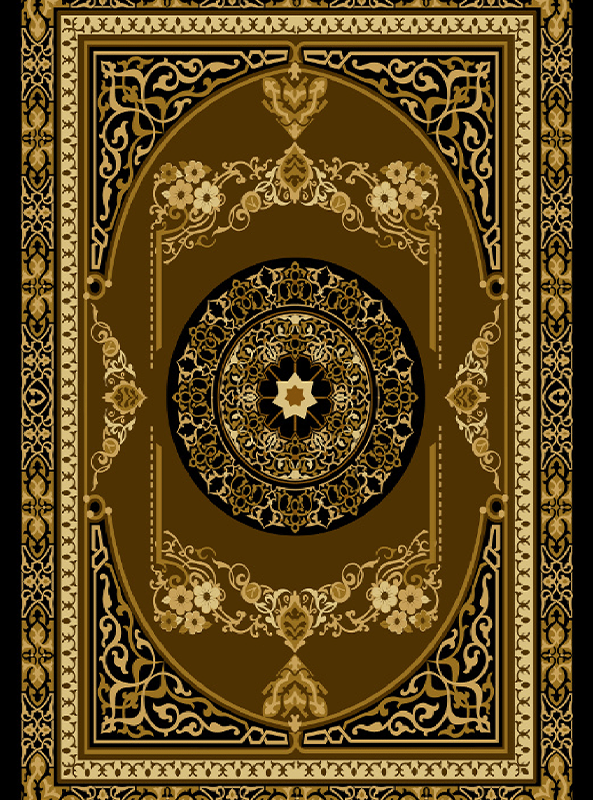 قالیچه و فرشینه سنتی و مدرن هال و پذیرایی برند رویان کدZ391 سایت خرید برو