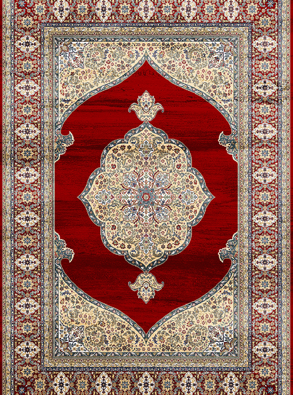 قالیچه و فرشینه سنتی و مدرن هال و پذیرایی برند رویان کدZ431 سایت خرید برو