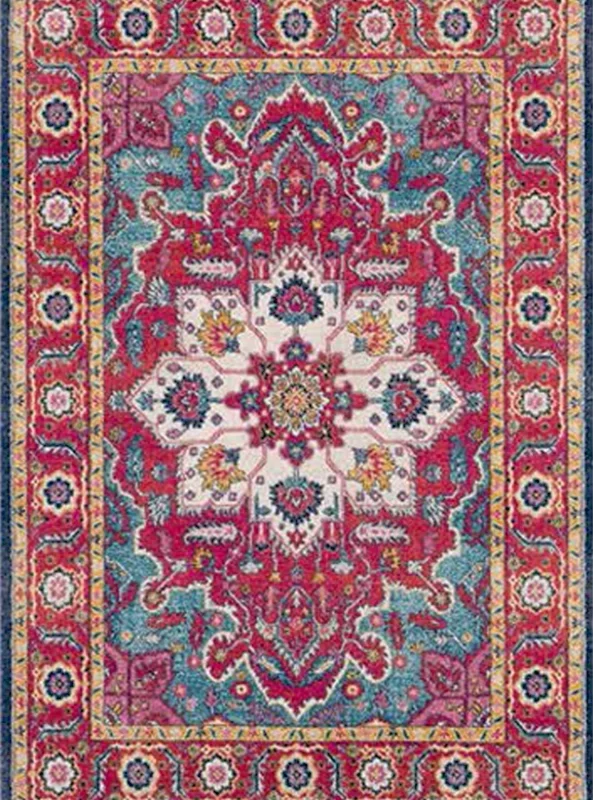 قالیچه و فرشینه سنتی و مدرن هال و پذیرایی برند رویان کدZ441 سایت خرید برو