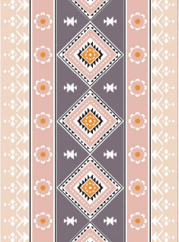 قالیچه و فرشینه سنتی و مدرن هال و پذیرایی برند رویان کدZ458 سایت خرید برو