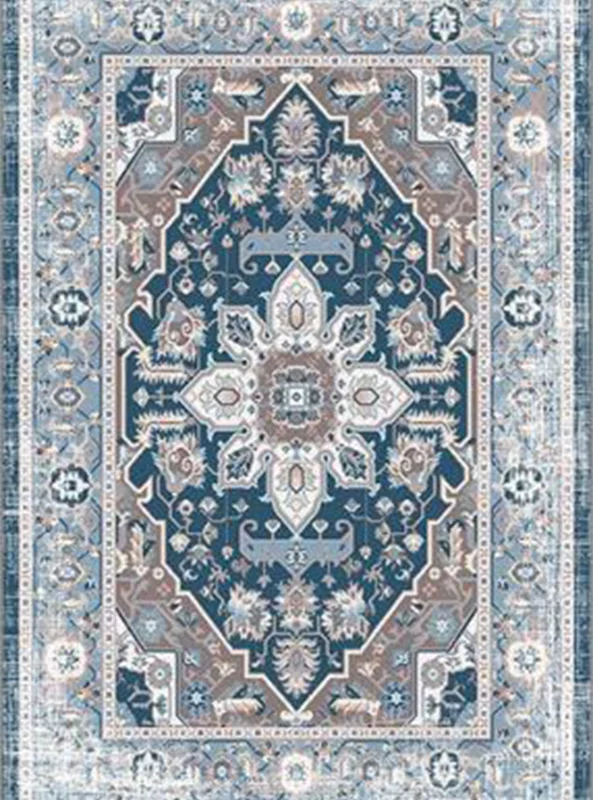 قالیچه و فرشینه سنتی و مدرن هال و پذیرایی برند رویان کدZ465 سایت خرید برو