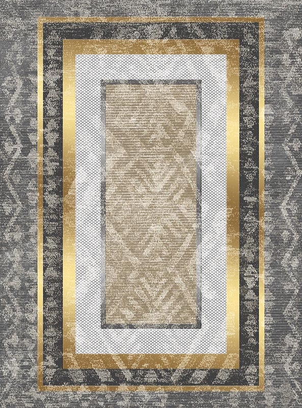 قالیچه و فرشینه سنتی و مدرن هال و پذیرایی برند رویان کد D7 سایت خرید برو