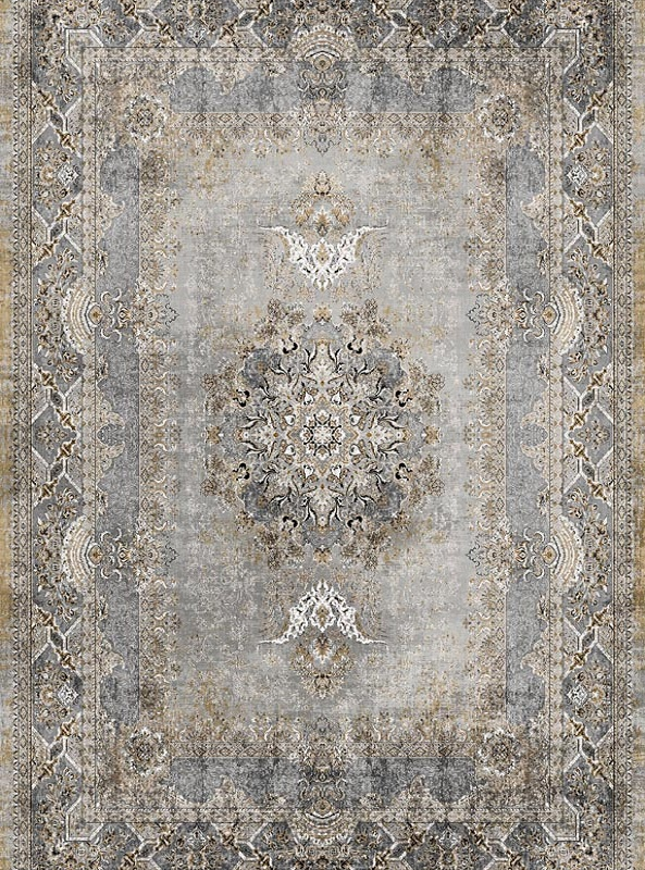 قالیچه و فرشینه سنتی و مدرن هال و پذیرایی برند رویان کد D28 سایت خرید برو